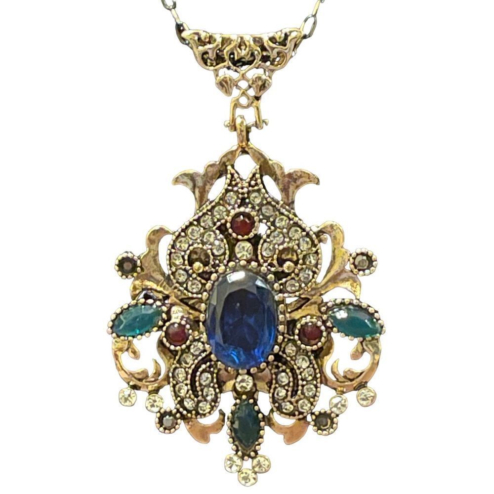 NWOT Turkish vintage design chain necklace
